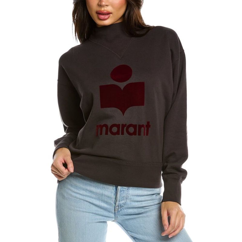 Isabel Marant Womens  Moby Sweatshirt, Black